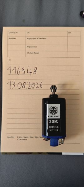 Krytac 30K Torque Motor Short