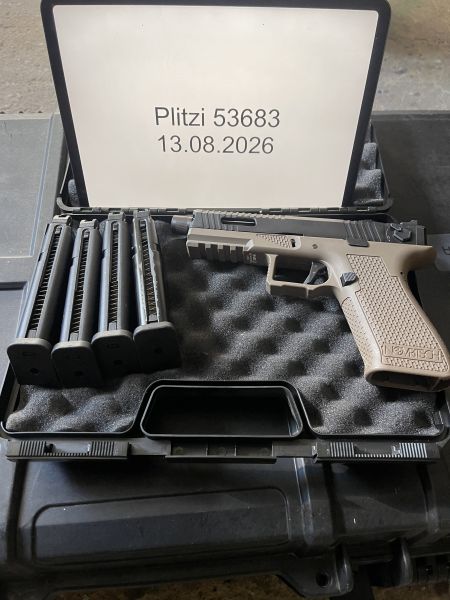 Novritsch SSP18 inkl. 4 Magazinen & Original-Koffer