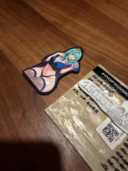 13Systems „Slush Queen“ PVC Patch Rare Neu FOG