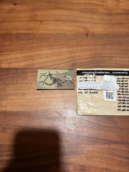 WRMFZY „BONE DRONE“ Multicam IR Patch Neu FOG 