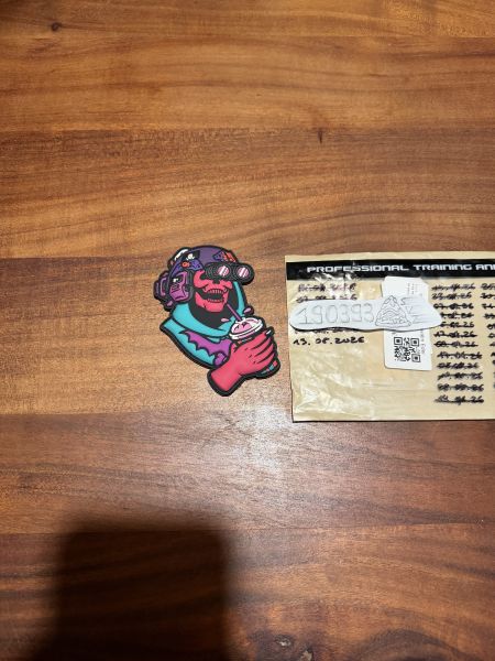 Wastelandkooks „MIAMI VICE“ MISFORTUNE PVC Patch Rare FOG