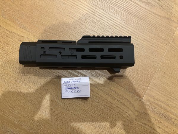 Scorpion evo frontset 