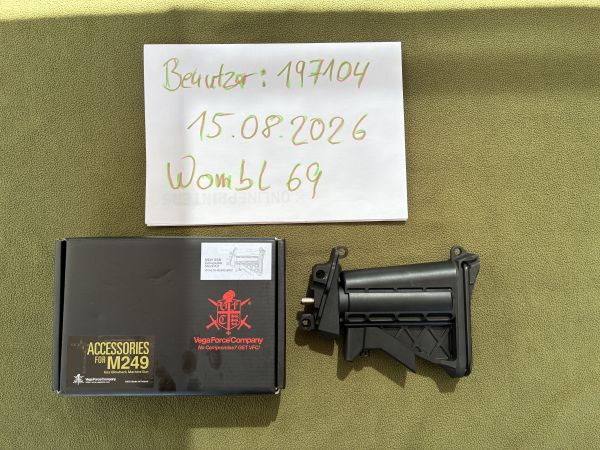 VFC M249 GBB Collapsible Stock Kit