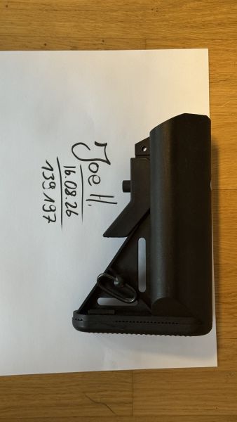 Ar15/M4 Stock schwarz 