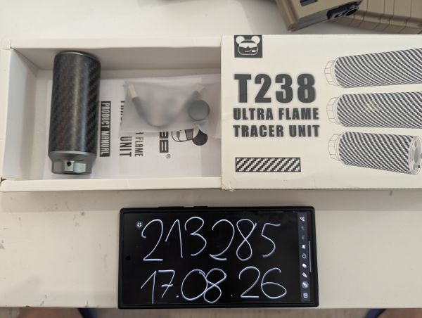 T238 Ultra Flame Tracer Unit 14 und 16 CCW Gewinde