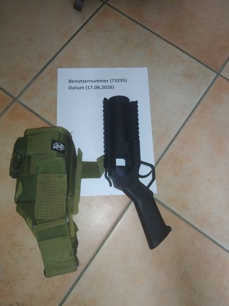 40mm Grnatwerfer-Pistole (Metallausführung)