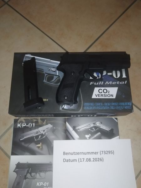 KJW KP-01 SIG Sauer P226