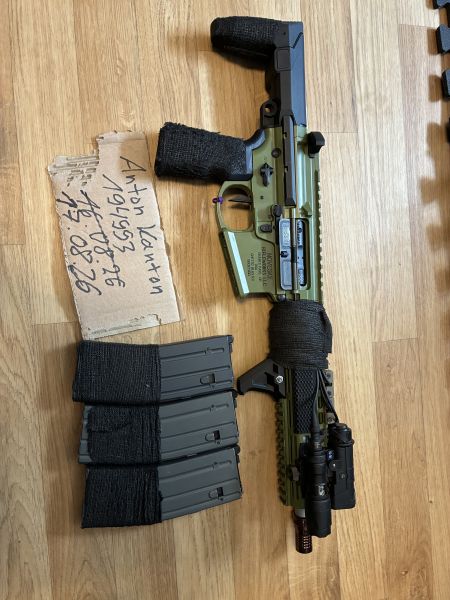 Mws Ghetto blaster OD Grün