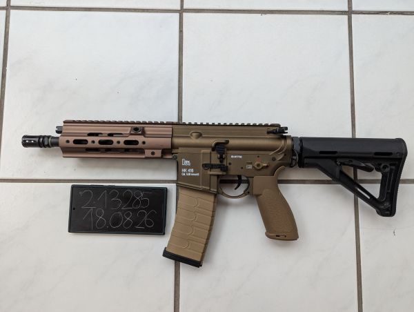 Begadi E&C SMR16 7 Zoll 4.Generation H&K HK416 CAG M4 Vollmetall Federschnellwechselsystem Begadi Core EFCS