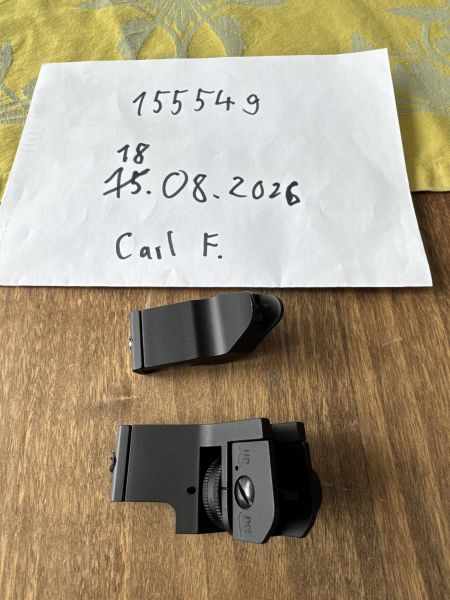 Kimmer und Korn 45 Degree Offset Iron Sights