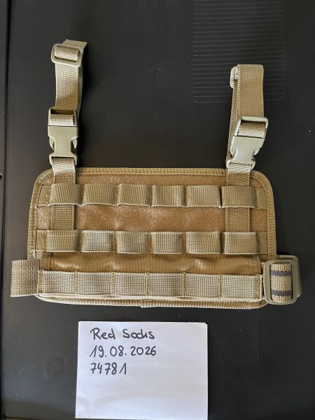 Molle Beinplatte