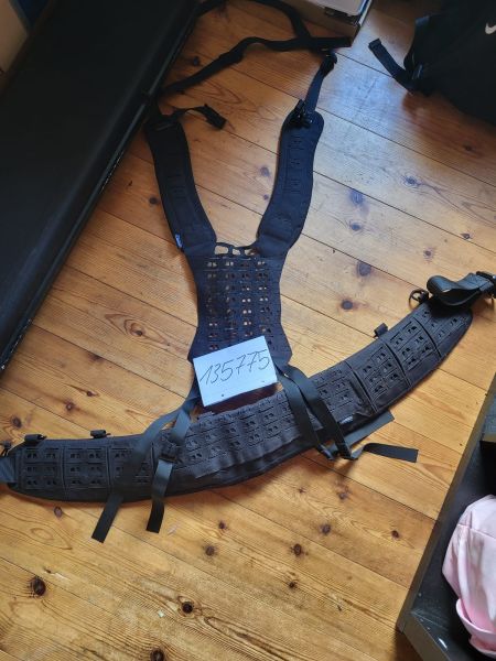 Novritsch Battlebelt + Harness in Schwarz