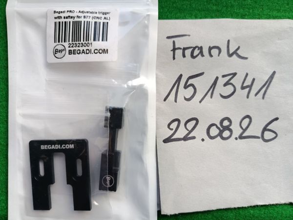 Begadi PRO CNC Alu Adjustable Speed Trigger Kit für AUG JG S77 Serie