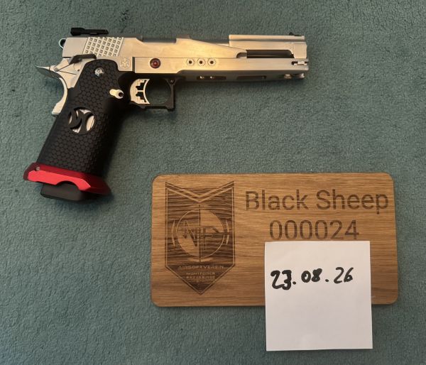 WE AW Custom HX2231 HiCapa GBB Pistole inklusive Gasmagazin 