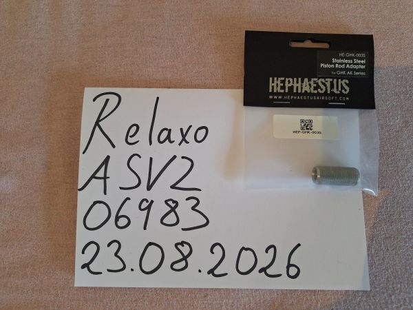Hephaestus/GHK Steel Piston Rod Adapter 