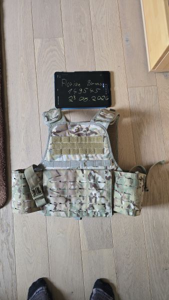 MIL-TEC Multicam Plattenträger Lasercut