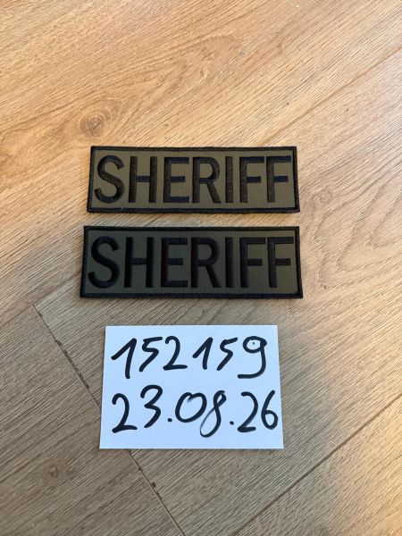 SHERIFF Patch Polizei Police LARP