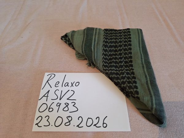 Shemag/PLO Gebetsteppich Oliv/Schwarz