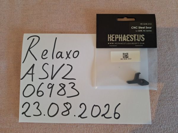 Hephaestus/GHK AK Steel Sear