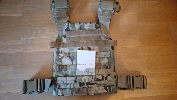 Plattenträger Condor Sentry Multicam mit Carbon-Platten