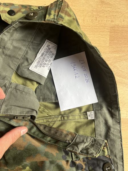 - Bundeswehr Flecktarn Hose Gr. 32/32 (M) 10€