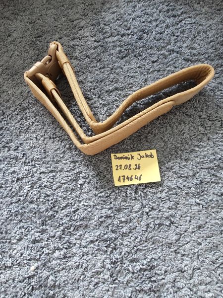 Gürtel in Tan, verstellbar