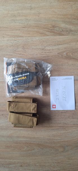 Tasmanian Tiger TT Mil Pouch 2x40mm - Coyote Brown - NEU / OVP