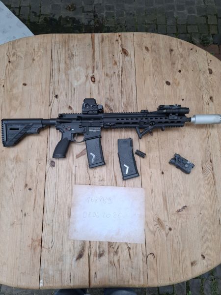 G95/Hk416 a8 Schwarz High end Aeg 3xWliste