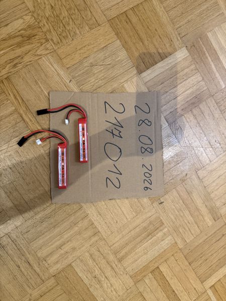 2x Lipo 11,1V 25c 10.000
