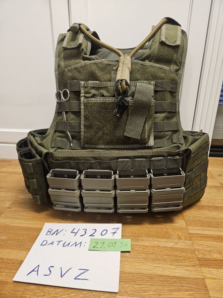 Weste Sling green m4 Taschen Molle warrior assault systems 