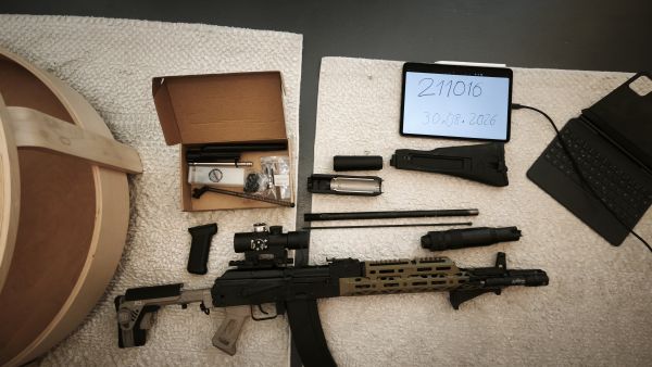 GHK AK74M mit Umbau 