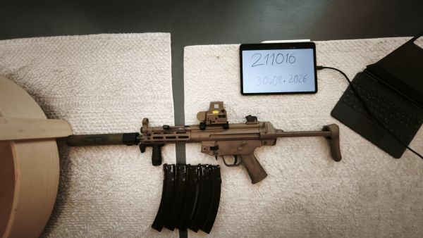 We Apache mp5 mit cerakote 