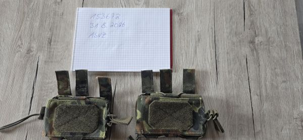 Novritsch Horizontal M4 Pouches Flecktarn Versand inklusive  ‼️