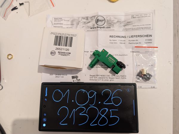 Begadi Pro Nebo CNC AK Rotary Hop Up Kammer Cyma Arcturus LCT Lonex