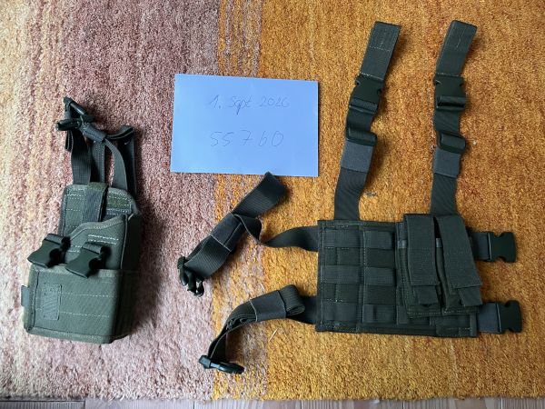 Pistolenholster /Oliv