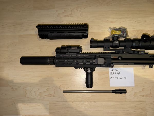 FCC PTW DTW XTW SYSTEMA HK416 HK 416 UPPER RECEIVER KOMPLETTSET HAO GEISSELE