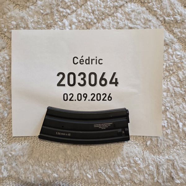 Umarex / VFC HK416 M4 Mid-Cap Magazin – 120 Schuss
