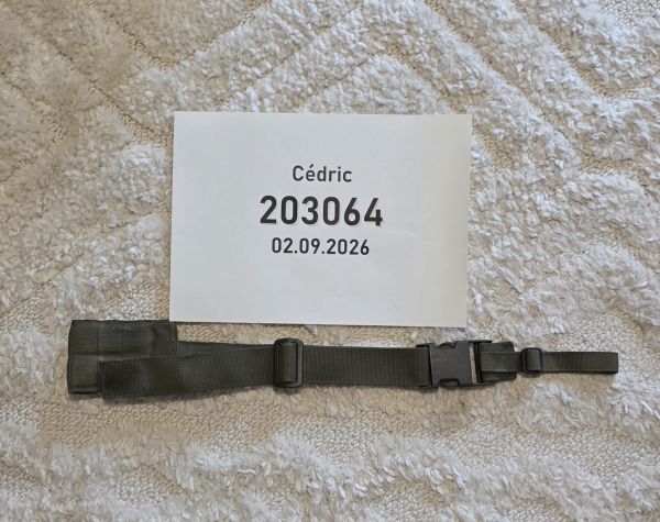 Lindnerhof LT065 Trageriemen – Steingrau-Oliv KSK