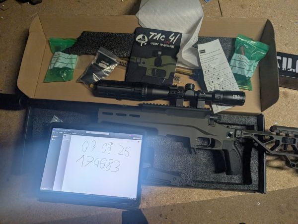 Tac 41 mit Stalker Upgrade und Silo 3-9x40 Scope und Schalldämpfer GERNE TAUSCHANFRAGE