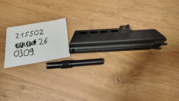 G36 Handguard mit Aussenlauf und Flashhider