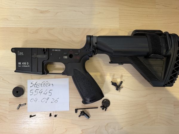 FCC HK416 HK 416 LOWER RECEIVER SET KOMPLETTSET HAO SYSTEMA PTW DTW XTW