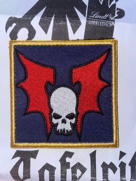Warhammer Night Lords Velcro Patch Chaos Space Marine Stoff Aufnäher