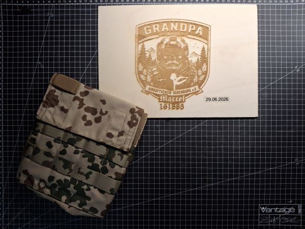 Trinkrucksack RAZOR 1L 3farb Flcktarn