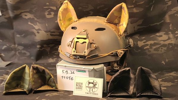 V2 Katzenohren für Helm / Nekomini / Tactical Cat Ears - Multicam | Multicam Tropic | Multicam Black