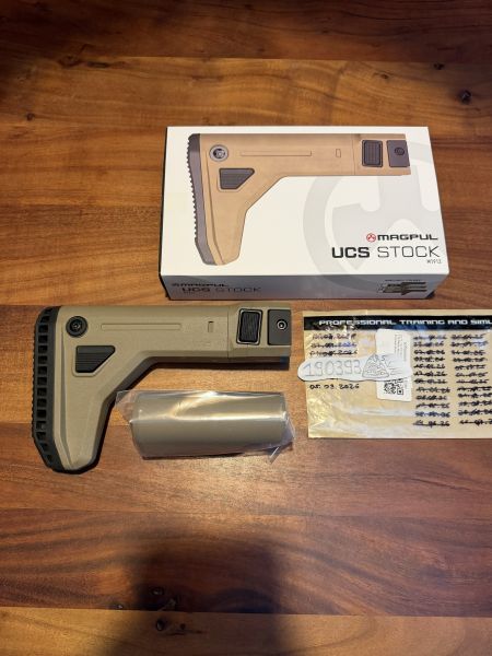 MagPul UCS Stock Tan Neu