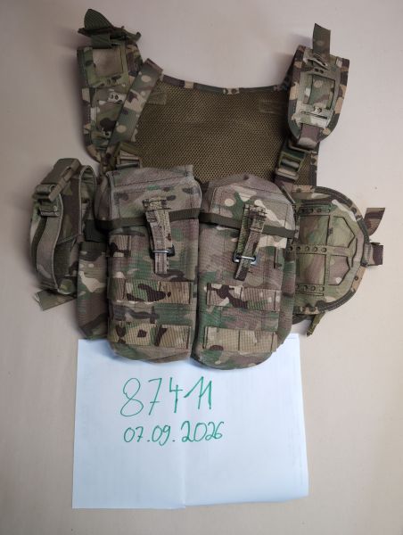 Multicam Chestrig Lasercut mit Magazintaschen