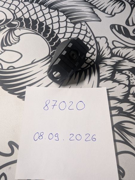 Picatinny Schaftadapter mit QD-Punkt