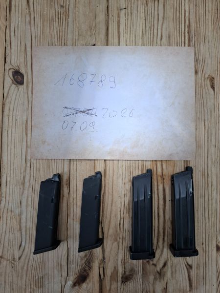 Vfc G17/G19x und Hicapa Mags 5xWliste