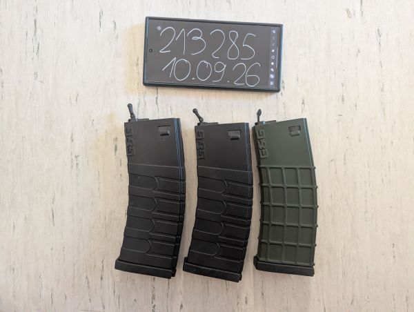G&G Armament Mid Cap Magazine für M4/M16/SCAR MK16 etc.
