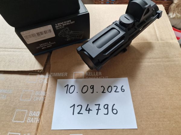 Vism 3-9x40mm with DOT
